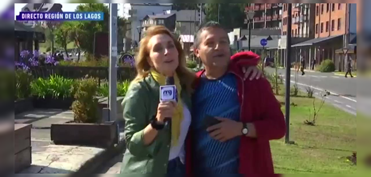 Karen Doggenweiler lanzó ácida broma en contra de la competencia tras toparse con el ‘doble’ de JC