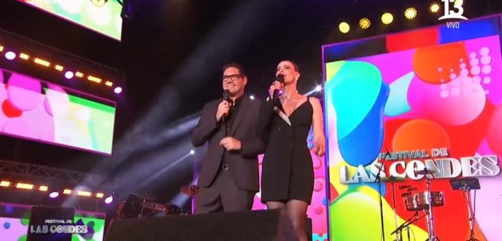 Look de Tonka Tomicic en el Festival de Las Condes