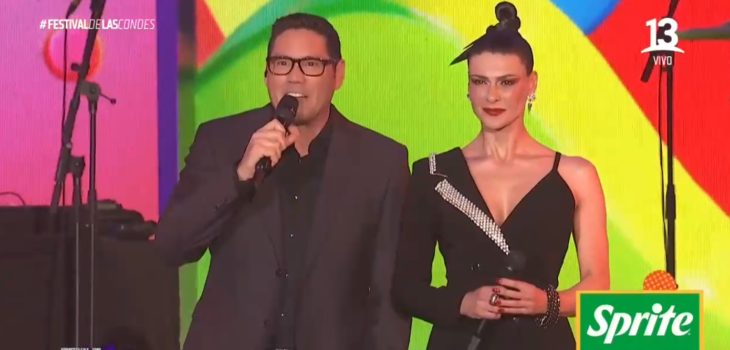 Look de Tonka Tomicic en el Festival de Las Condes