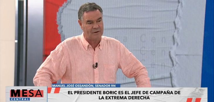 Manuel José Ossandón en Mesa Central