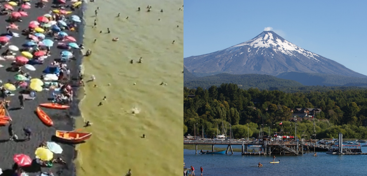 ¿Por qué el agua del lago Villarrica se tornó verdoso? Autoridad regional lo explicó