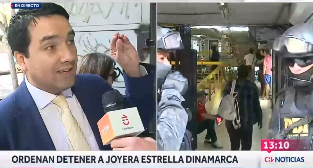 Abogado detenido allanamiento galería Santo Domingo