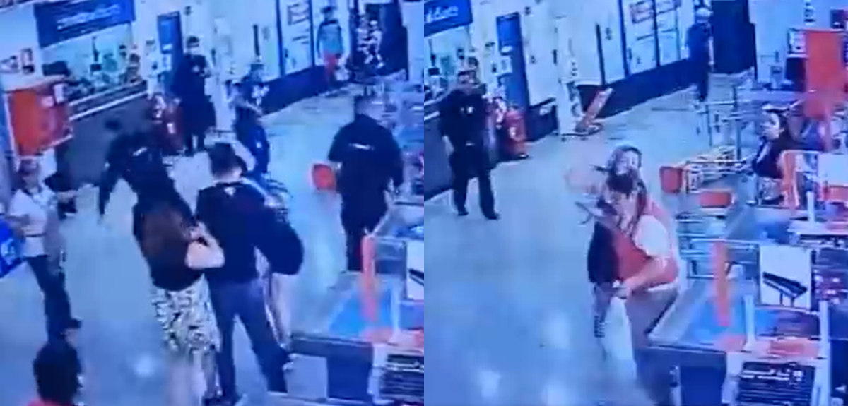 Con cadenas y palos agreden a trabajadores de supermercado en Valdivia tras robo frustrado