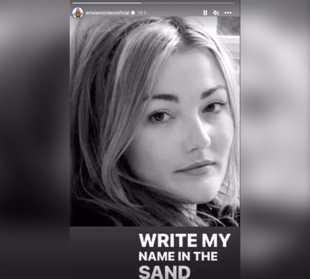 salud de Amaia Montero