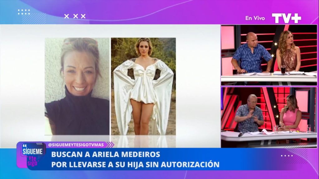 Ariela Medeiros ex mekano buscada carabineros hija