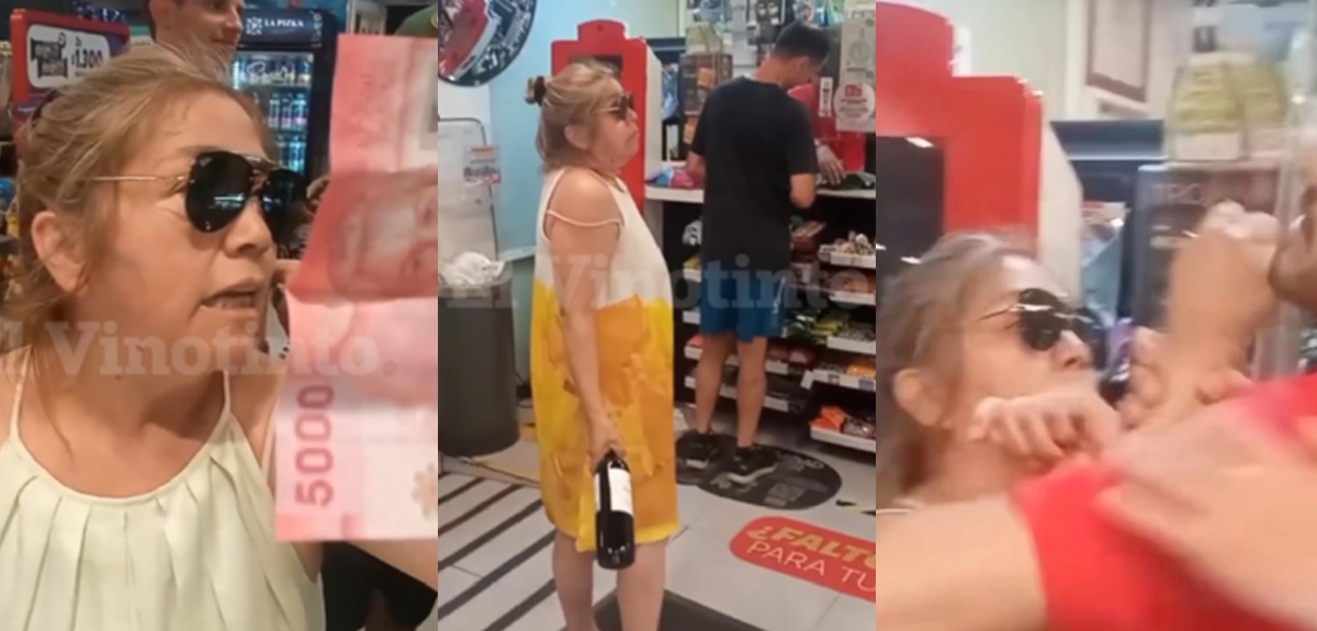 Venezolano grabó intolerable ataque xenofóbico de chilena: 