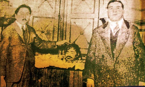 El "crimen de las cajitas de agua".