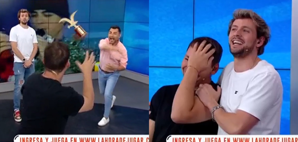 Andrés Caniulef y Gallina protagonizaron doloroso chascarro en La Hora de Jugar: 