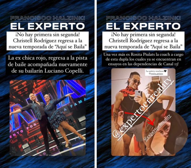 Christell vuelve nueva temporada Aquí se baila