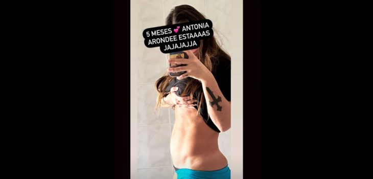 cinco meses embarazo Vale Roth