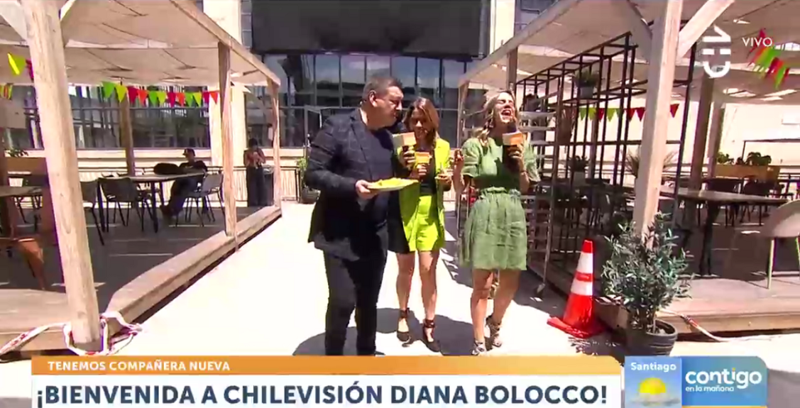 El exabrupto de Diana Bolocco en su debut en CHV: echó al agua a Macarena Pizarro y Humberto Sichel