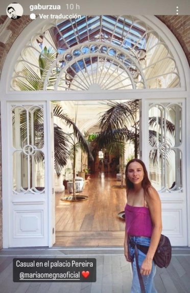 Gabriel Urzúa publicó adorable postal de María Gracia Omegna en medio de rumores de su relación