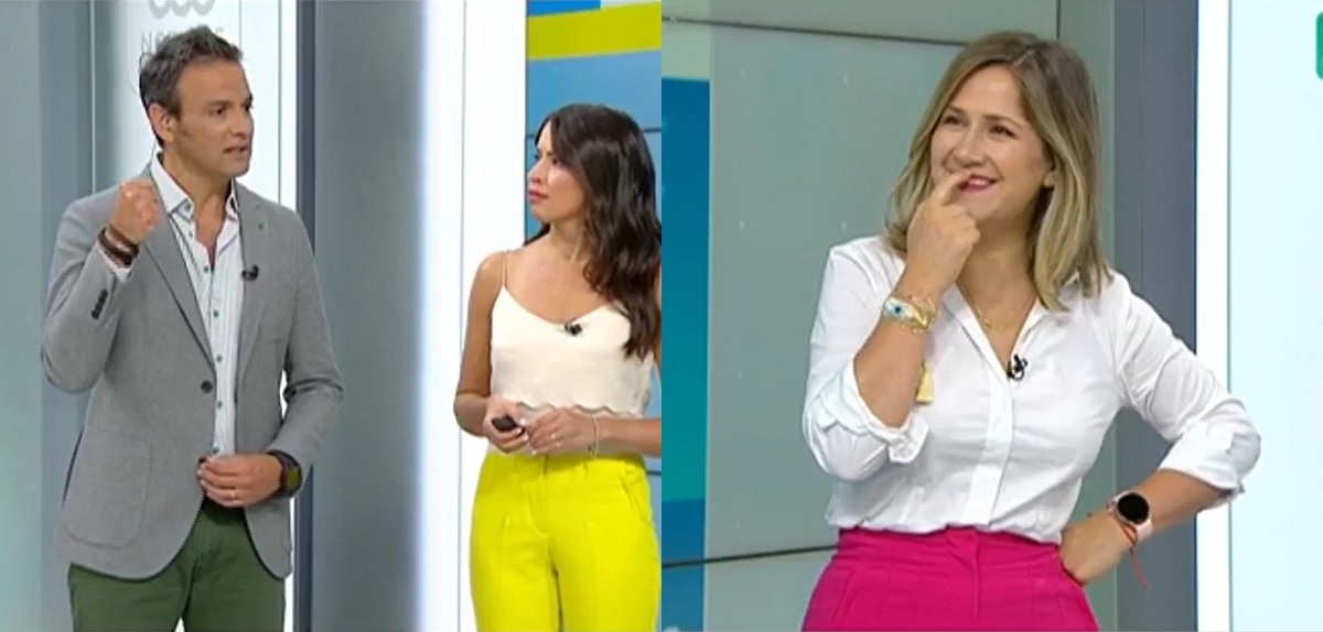 La pregunta de Gonzalo Ramírez que dejó en blanco a Michelle Adam en Meganoticias: 