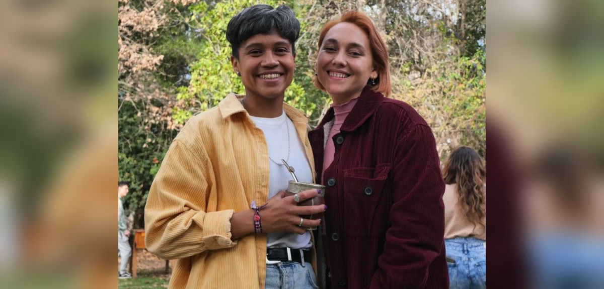 Grace Lazcano y futbolista Fernanda Pinilla contrajeron matrimonio: vistieron elegantes vestidos