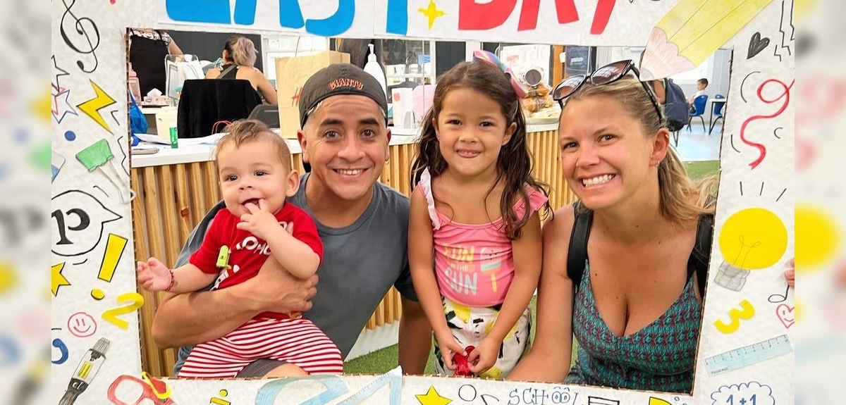 Fernando Godoy y Ornella Dalbosco bautizaron a su hijo menor Nalú: actor evidenció su gran parecido