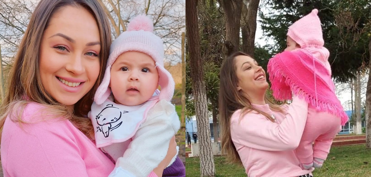 Ingrid Aceitón mostró lo grande que está su hija Ada: cumplió 1 año y le escribió dedicatoria