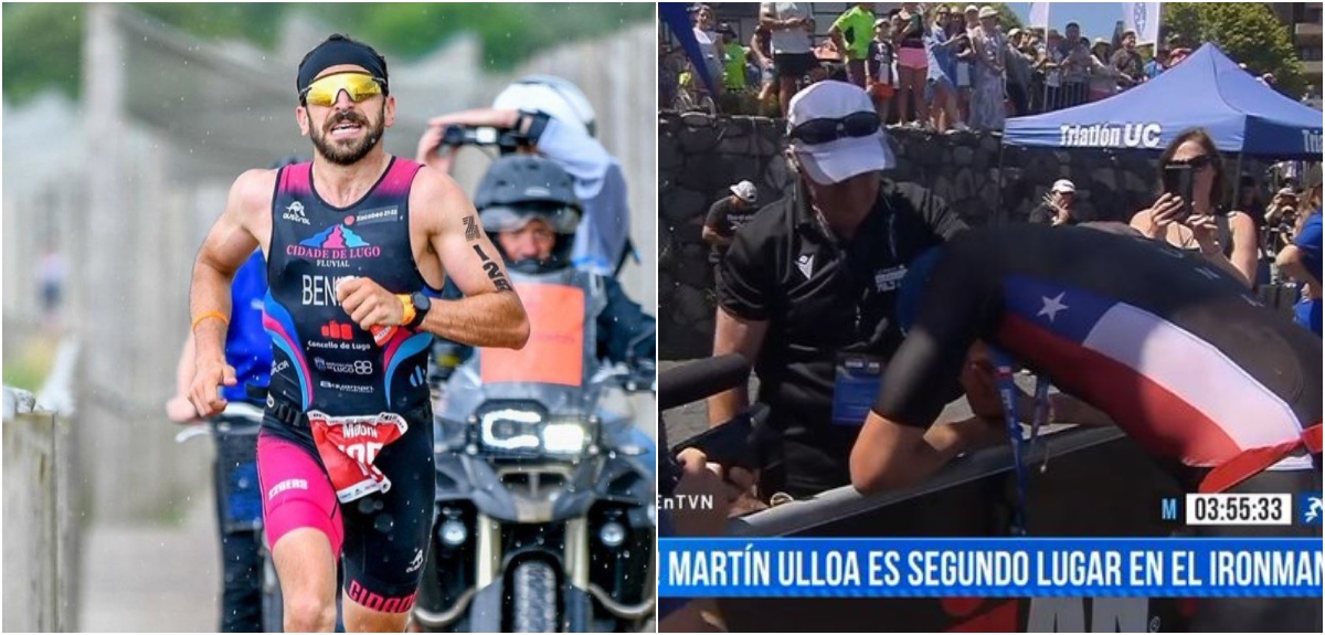¿Quién ganó el Ironman de Pucón?: chileno Martín Ulloa obtuvo el segundo lugar