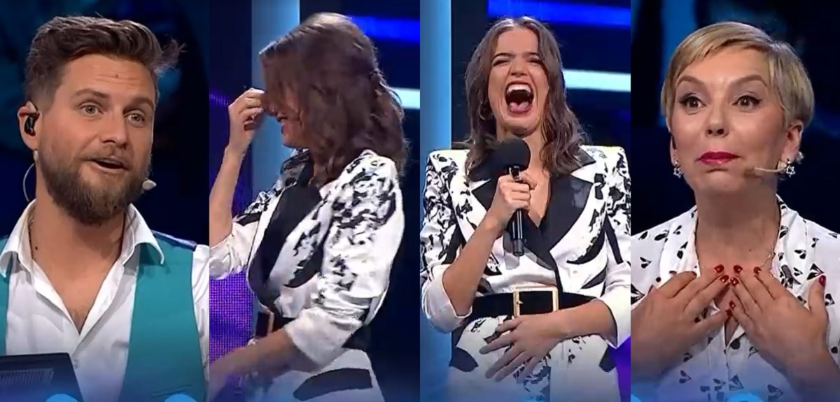 Millaray Viera sufrió ataque de risa en Yo Soy tras pícaros dichos de Fran García-Huidobro y Cretton