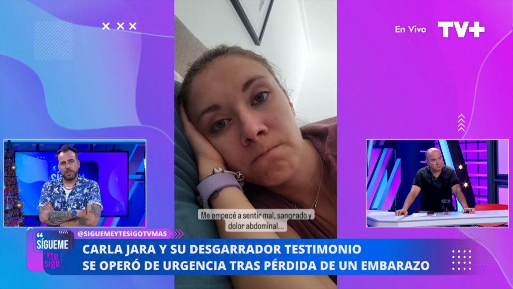 Francisco Kaminski habló pérdida con Carla Jara