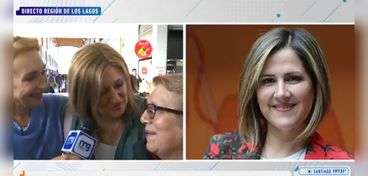 ¿Se parecen? Karen Doggenweiler se encontró en Puerto Montt con turista 'igualita' a Michelle Adam