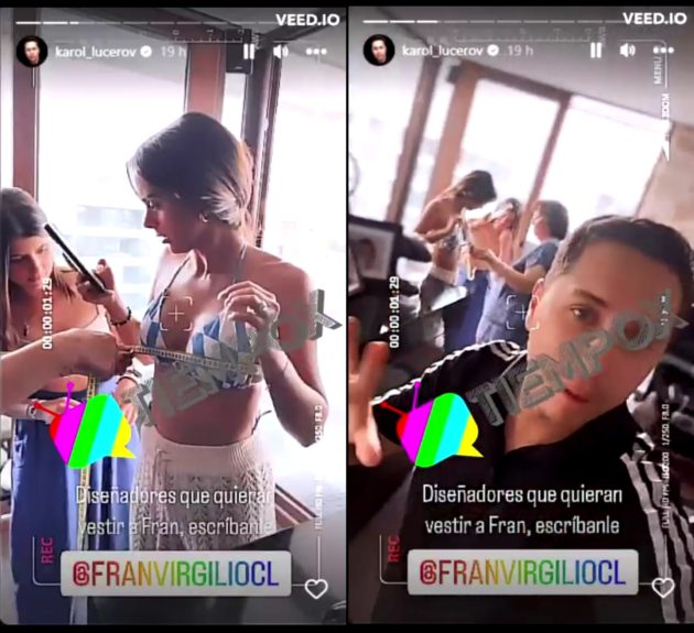 Karol Lucero Fran Virgilio petición gala Viña