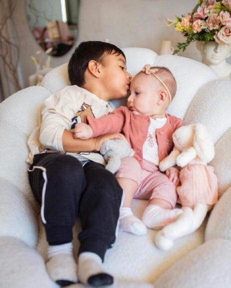 Lisandra Silva maternidad Noah Leiah