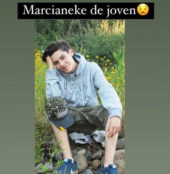 Marcianeke antes de la fama así lucía el cantante en su adolescencia