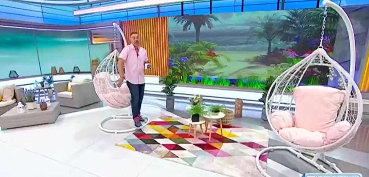 José Antonio Neme bromeó con renovado estudio de Mucho Gusto