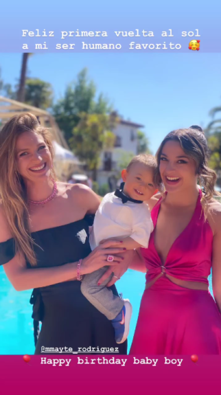 Mayte Rodríguez chocheó con primer cumpleaños de su hijo Galo: mostró parte de la celebración