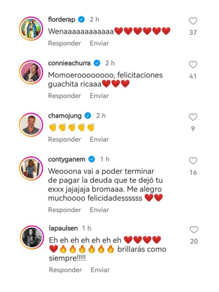 mensajes Pamela Leiva Festival de Viña