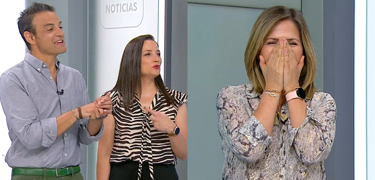 Michelle Adam protagonizó divertido fail en pleno noticiero: 