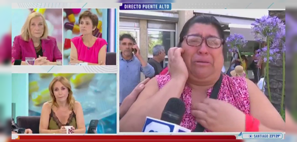 Mujer rompió en llanto en Mucho Gusto al contar su difícil presente: “Mi estado emocional está mal”