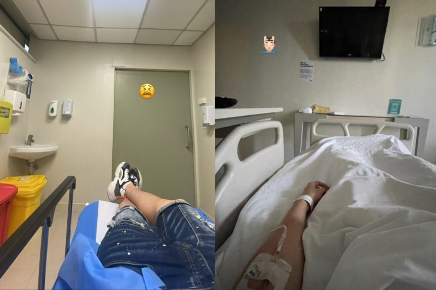 Nano Calderón internado