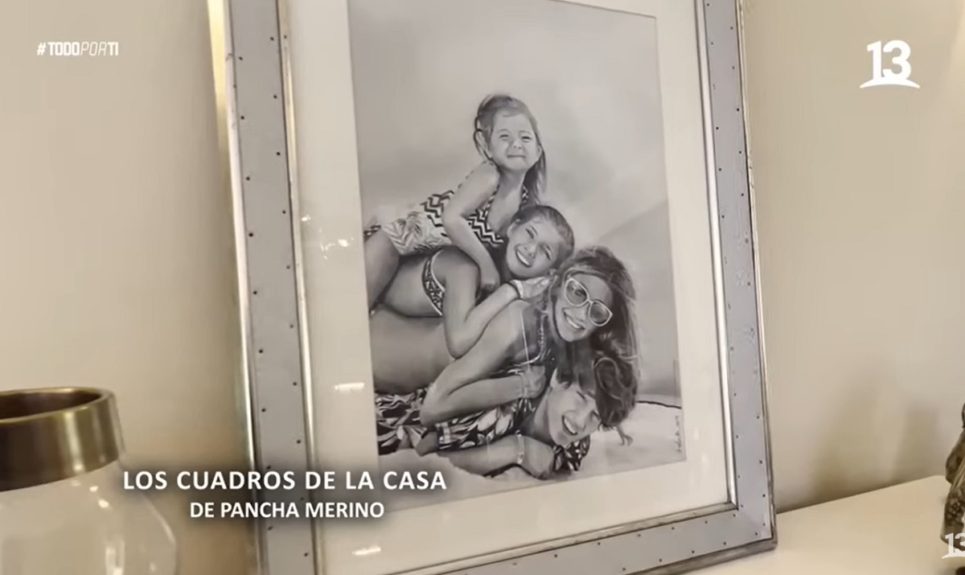 Pancha Merino casa cuadro hijos