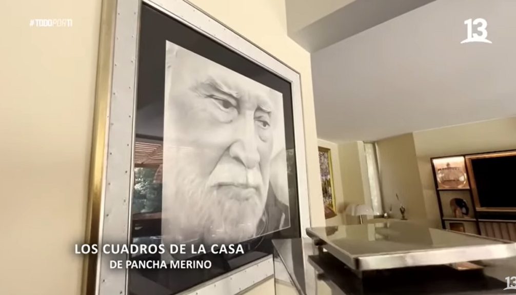 Pancha Merino cuadro padre