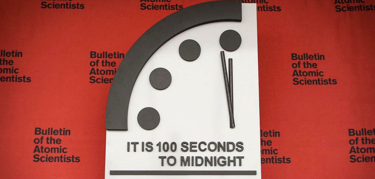 ¿Más cerca del fin del mundo? Reloj del apocalipsis se volverá a actualizar luego de tres años