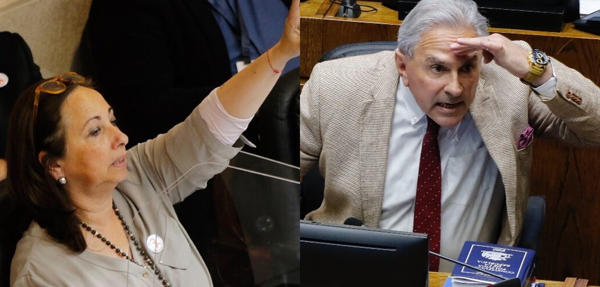 Senadora Sepúlveda echó al agua a Iván Moreira tras lanzar mentira en votación: 