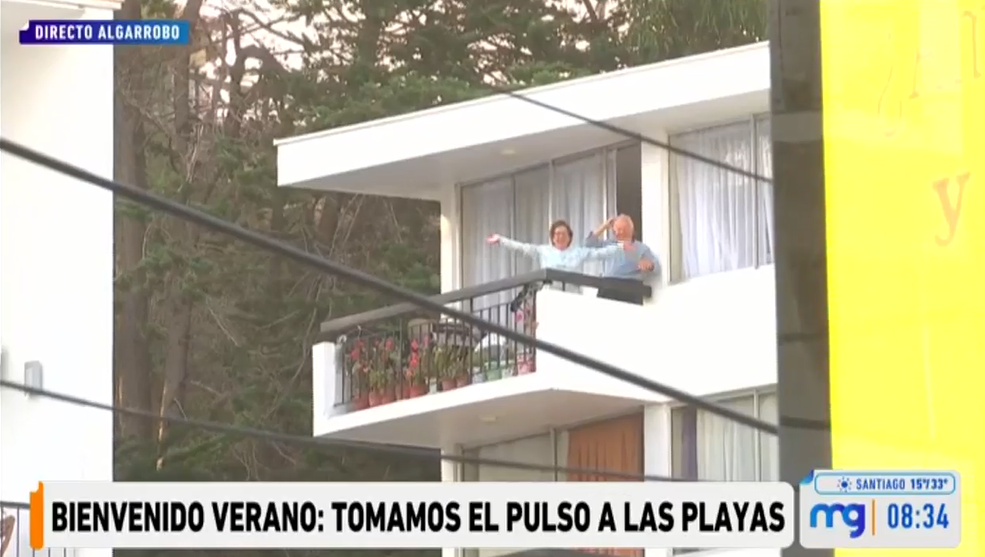 El hilarante momento que vivió Simón Oliveros en despacho con adultos mayores para Mucho Gusto