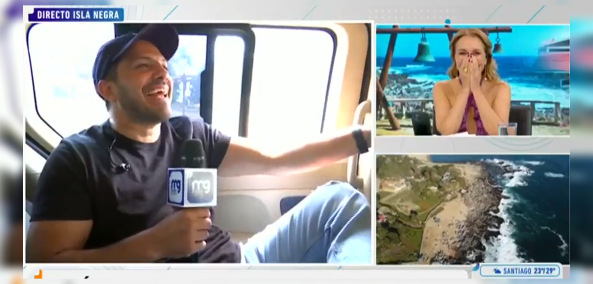 Simón Oliveros sufrió llamativo fail en pleno despacho del Mucho Gusto: “Íbamos tan bien”