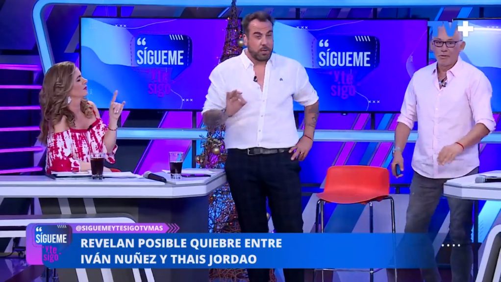 Thais Jordao Iván Núñez distanciamiento