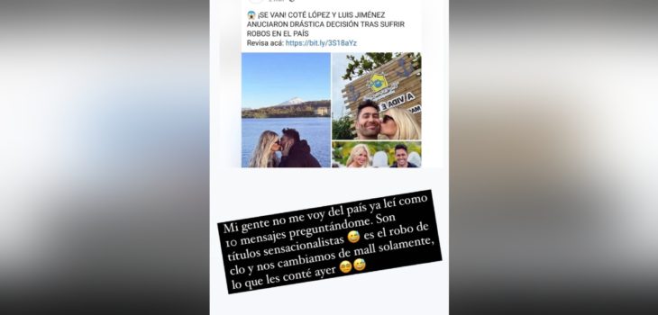 Aclaración de Coté López