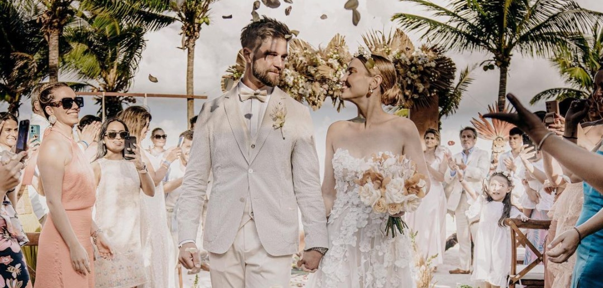 Belén Soto enseñó inéditas fotos de su especial vestido de novia: 