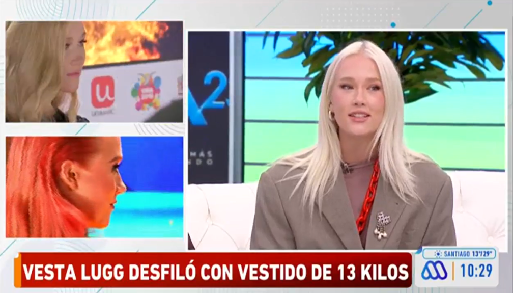 Vesta Lugg recordó potente mensaje de Fran García-Huidobro tras ser criticada en Gala de Viña 2015.