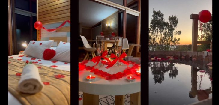 Christell cabaña luna de miel