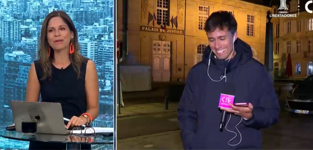 Karina Álvarez lanzó broma a Roberto Cox tras cambio de planes durante viaje en Francia