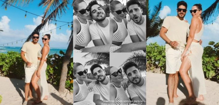 Kel Calderón y su nueva pareja en Tulum