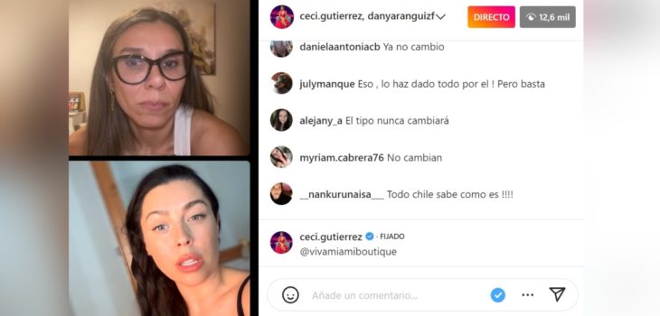 Live de Daniela Aránguiz y Cecilia Gutiérrez