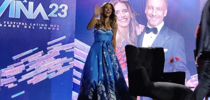 María Luisa Godoy vestido