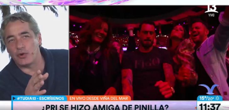 Repenning opinó sobre Priscilla Vargas y Pinilla