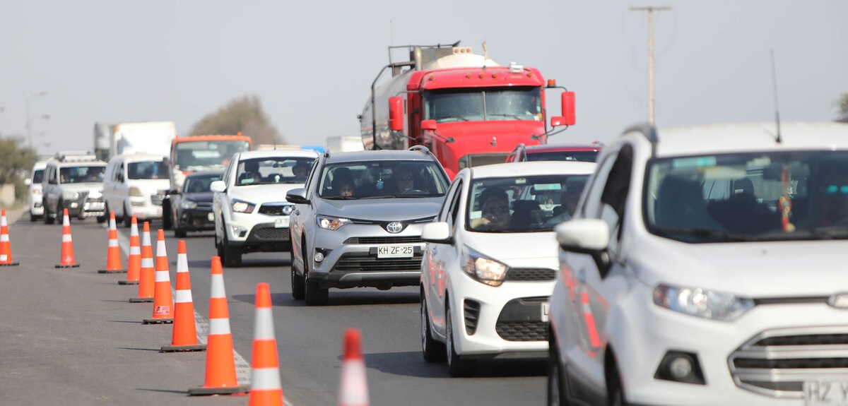 Fin de las vacaciones: 214 mil vehículos regresaron a la capital ante posible taco